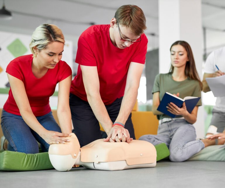 Standard/Intermediate First Aid with CPR & AED (Blended eLearning) – St ...